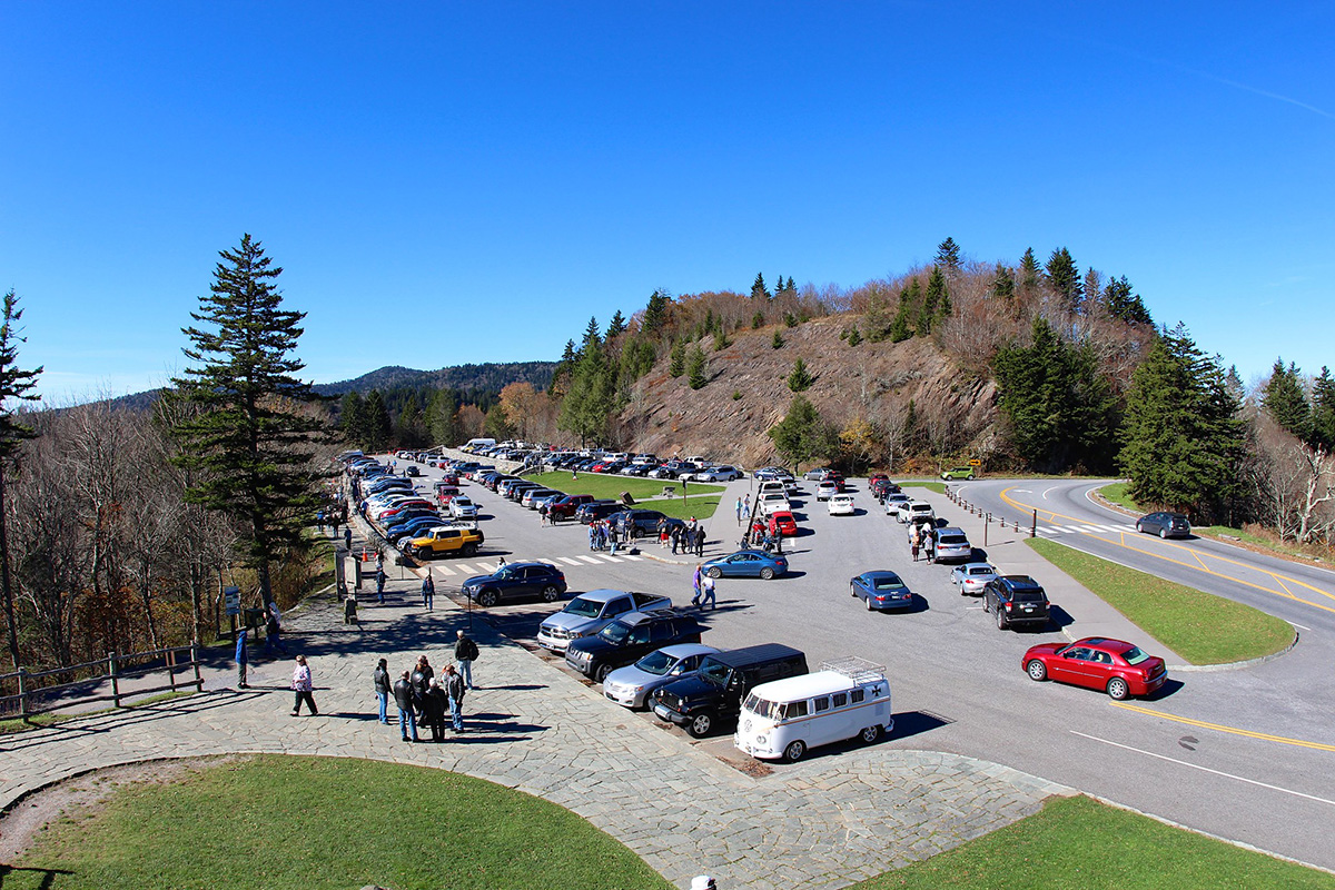 Newfound Gap Parking Lot